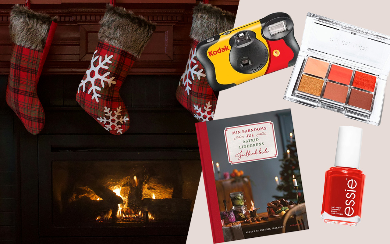 12 saker att fylla julstrumpan med