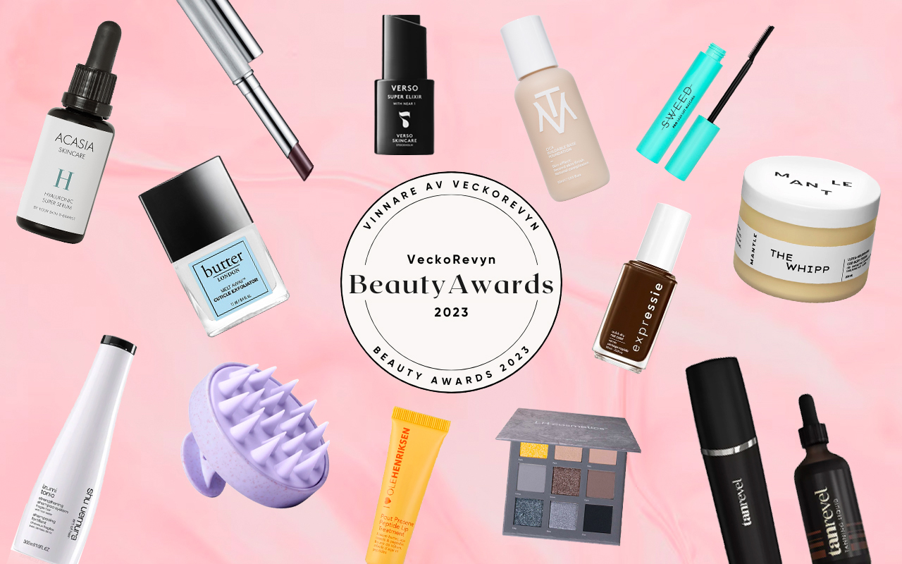 VeckoRevyn Beauty Awards 2023! Här är årets bästa skönhetsprodukter