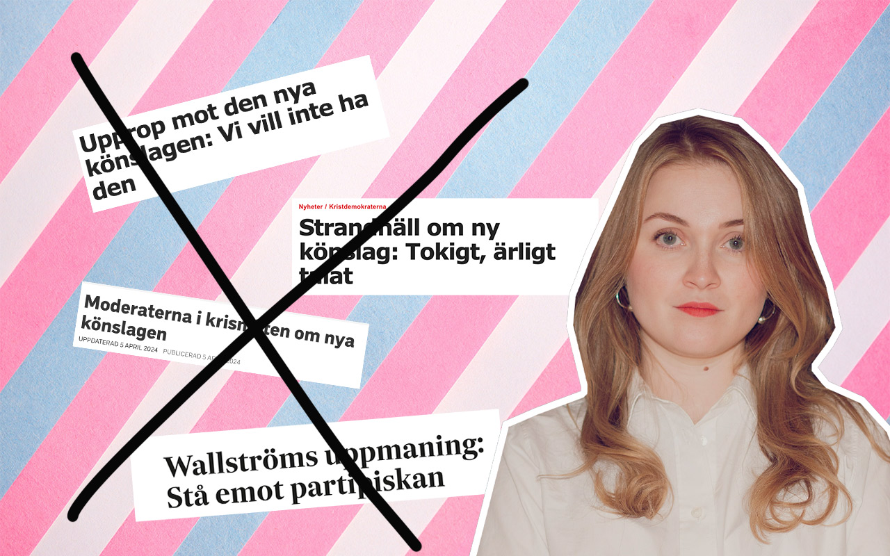 Ett meddelande från VeckoRevyn med anledning av debatten om den nya könstillhörighetslagen