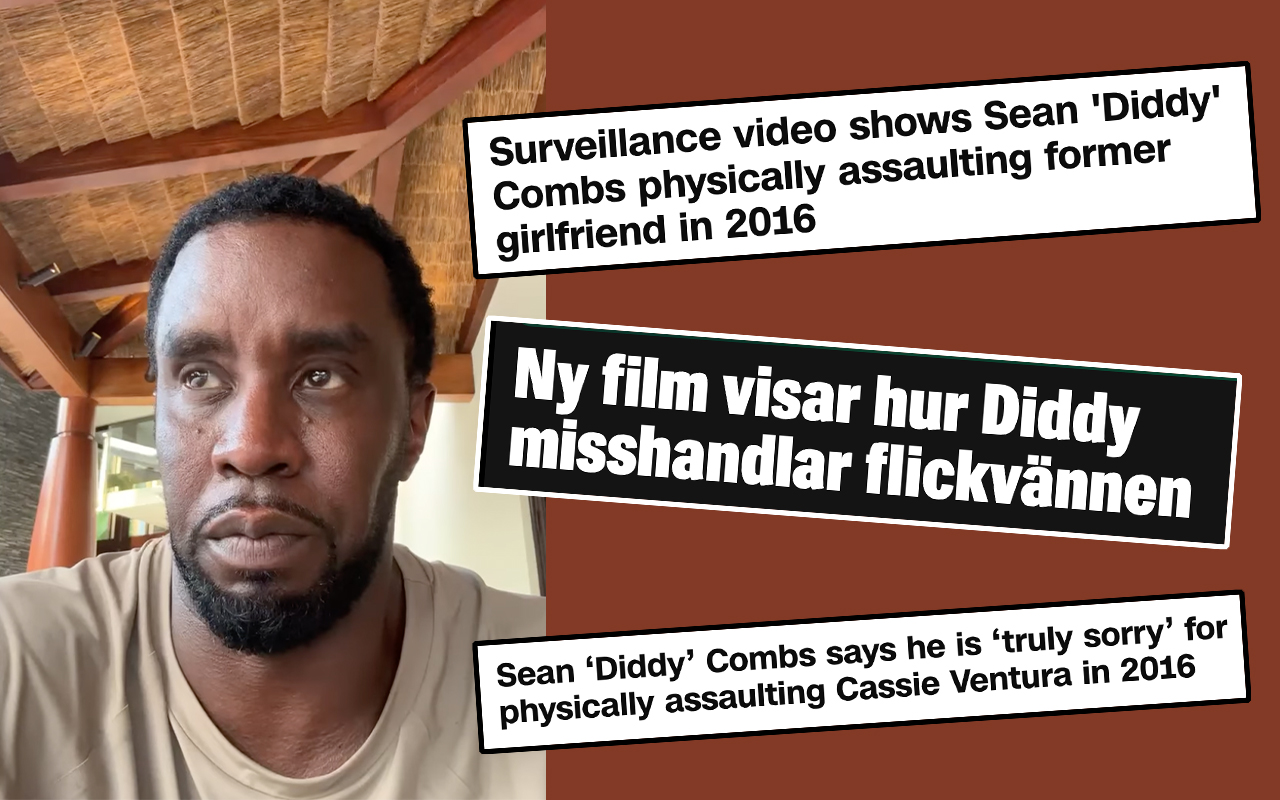 Videon visar hur Diddy misshandlar Cassie – känsliga tittare varnas