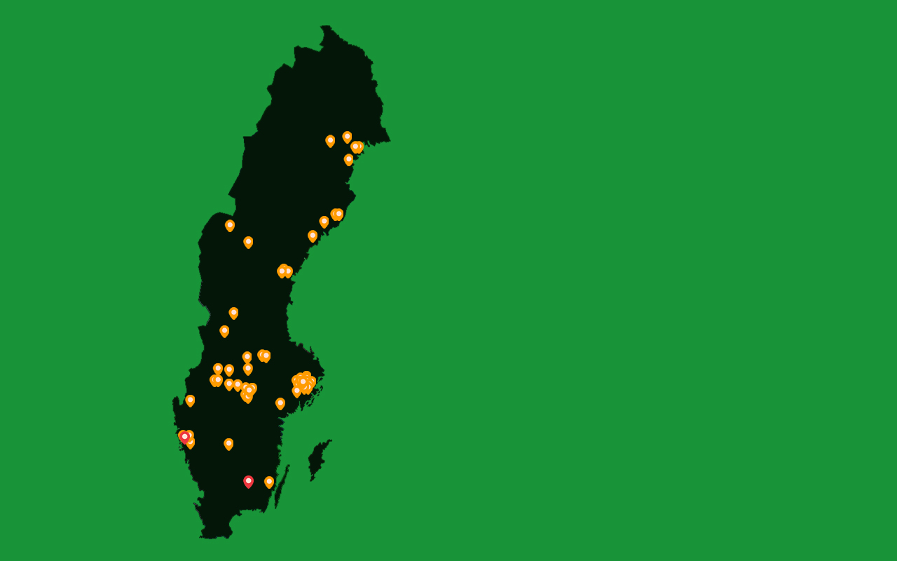 Våldskartan maj 2024: Ett barn ringer polisen och viskar att pappa slår mamma