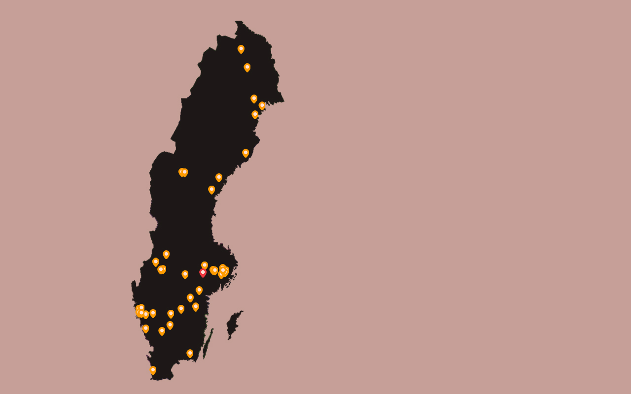 Våldskartan juli 2024: En kvinna ringer till polisen och säger att hennes man ska döda henne
