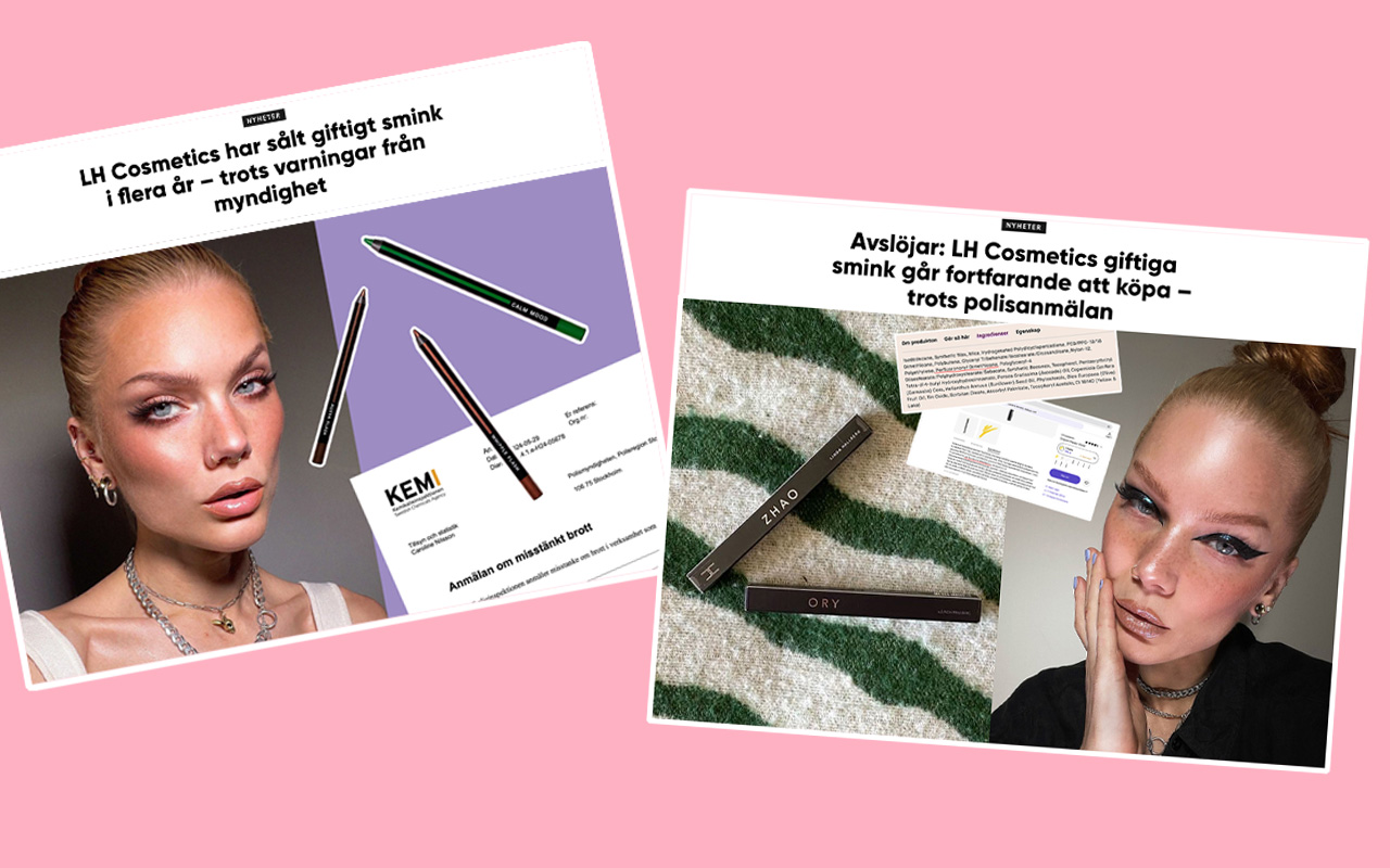 Efter VeckoRevyns granskning: LH Cosmetics får böter för PFAS i smink