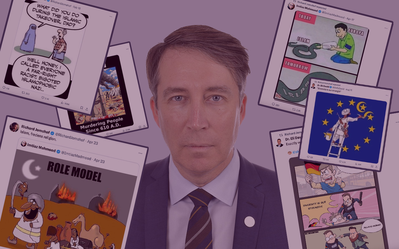 7 andra kränkande ”satirteckningar” som Richard Jomshof delat