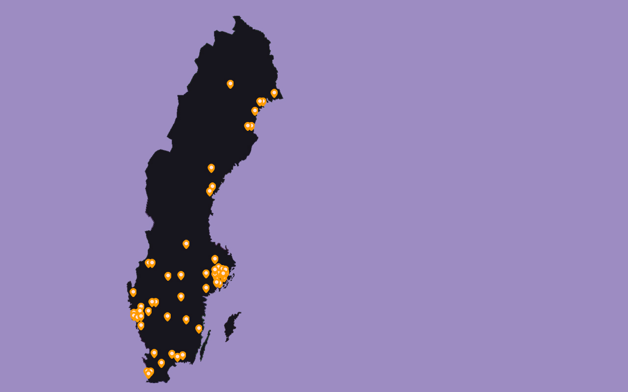 Våldskartan december 2024: Ett barn larmar polisen och berättar att pappa misshandlar mamma