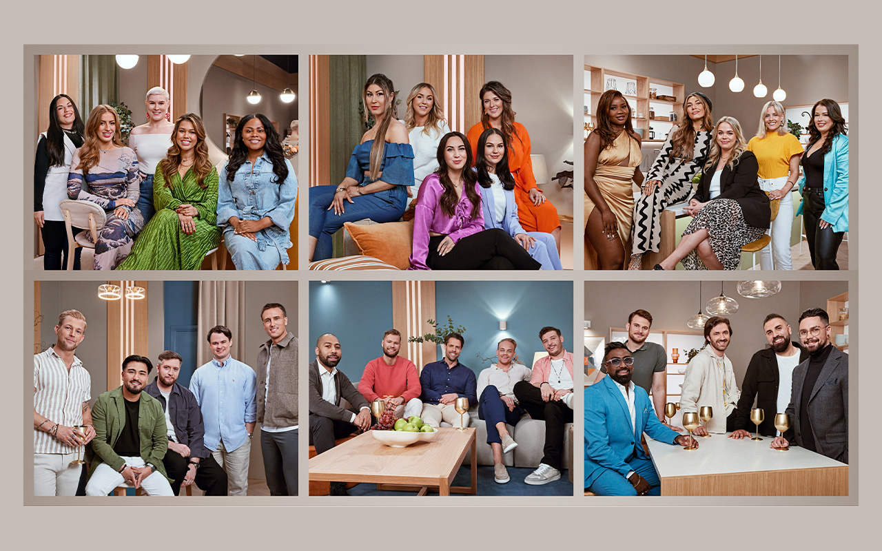 Det heter Love is Blind-deltagarna på Instagram