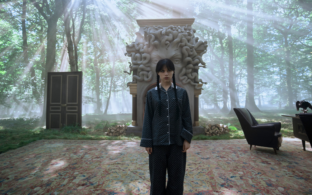 Se trailern till andra delen av Wednesday säsong 2