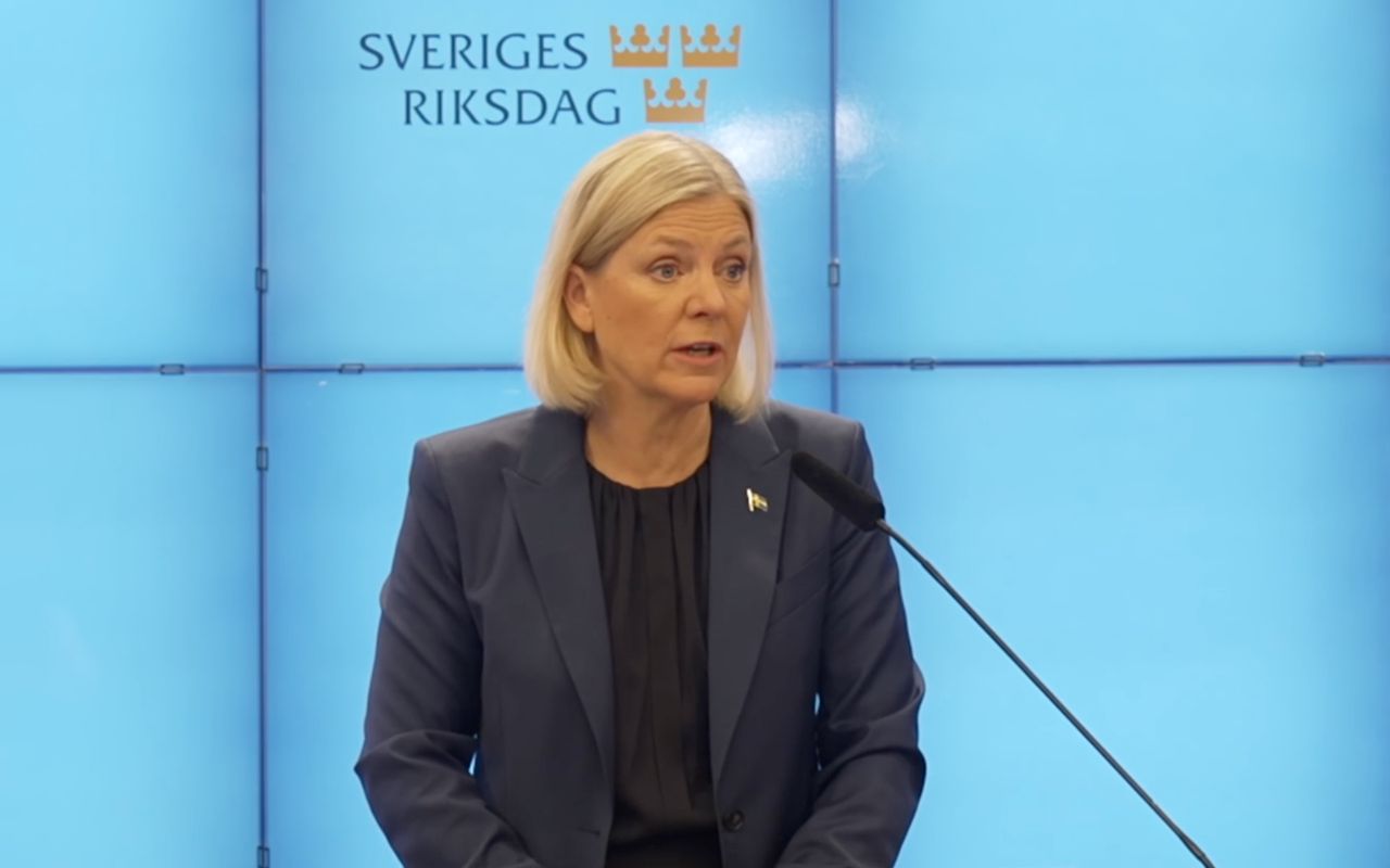 En röd breakup