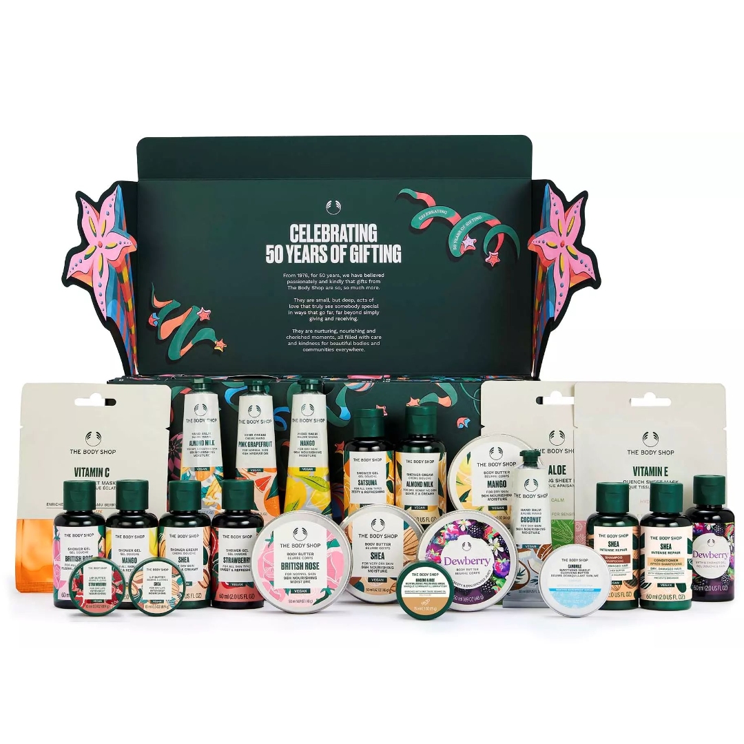 Adventskalender från Bodyshop