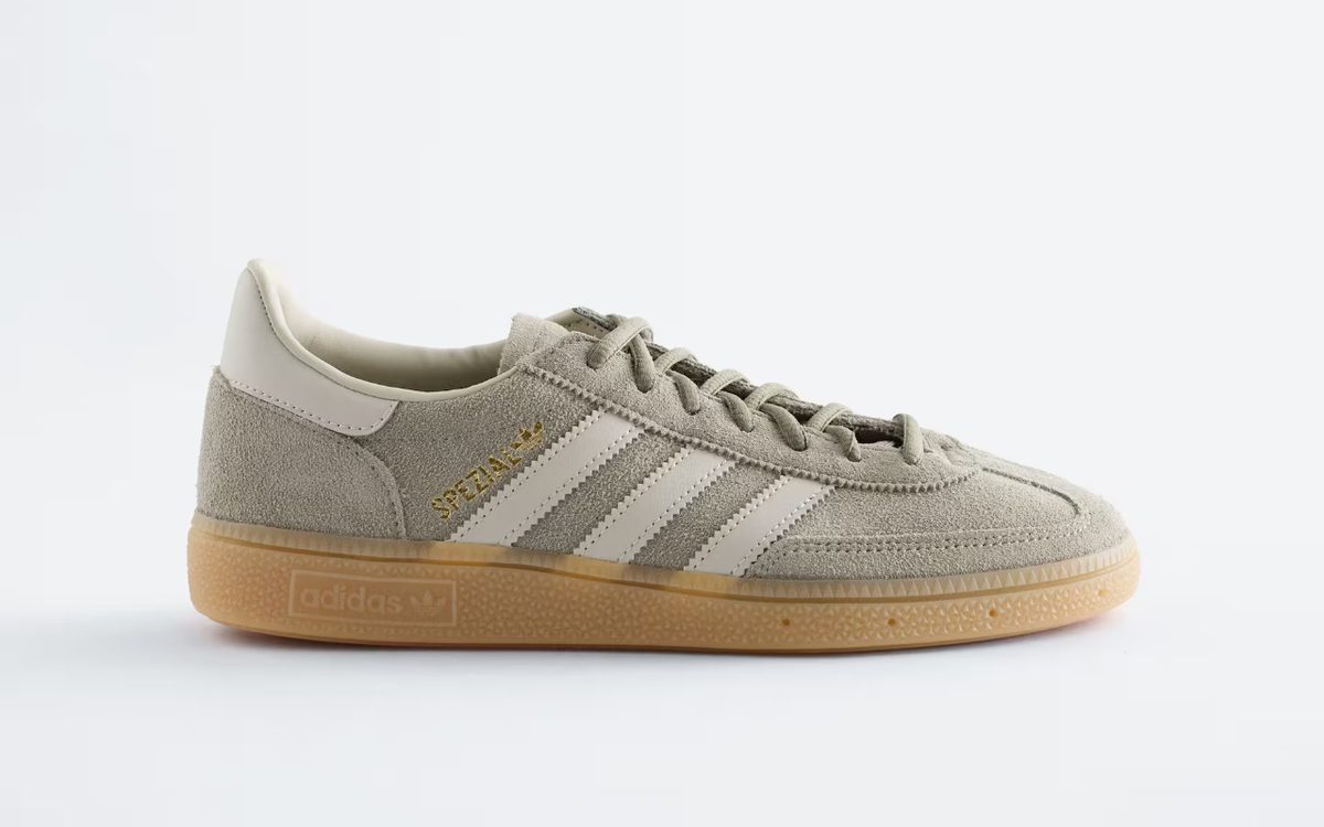 Gröna Adidas Handball Spezial i mocka för dam