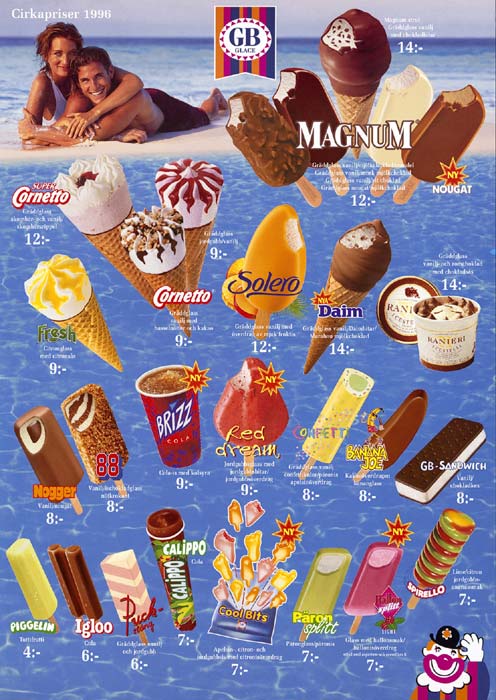 GB glass 1996