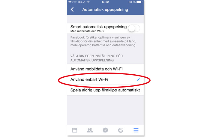 Facebook-knep