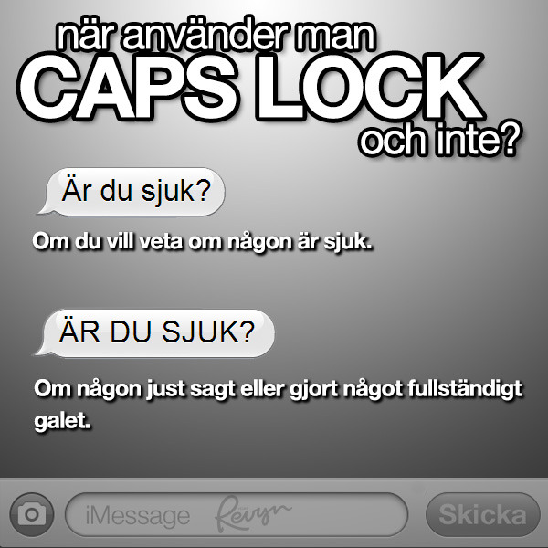 Caps lock