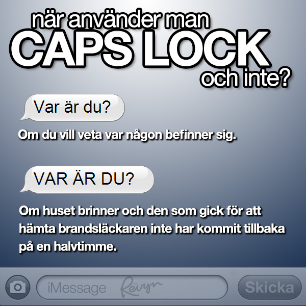 Caps lock