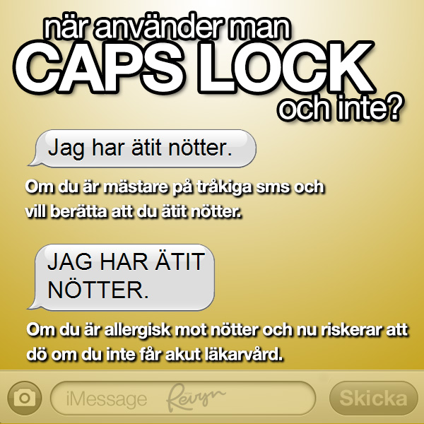 Caps lock