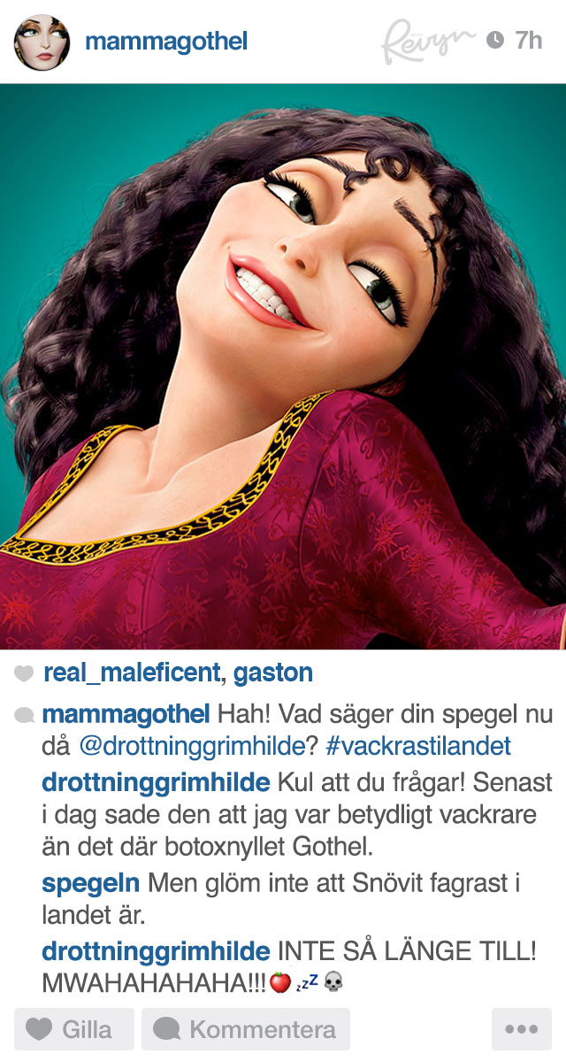 Mamma Gothel från Trassel