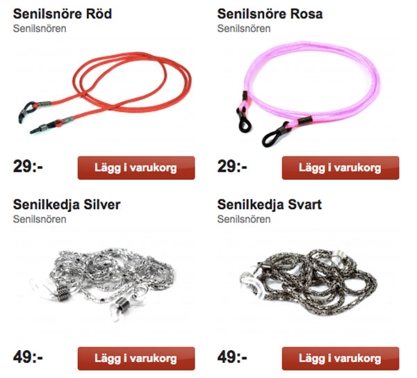 senilsnöre