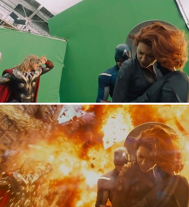 The Avengers specialeffekter