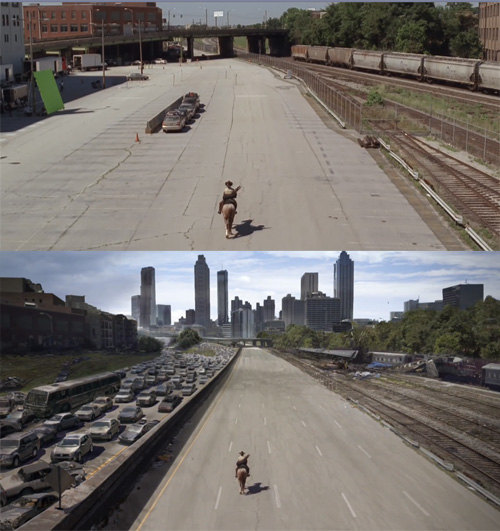 Walking dead specialeffekter