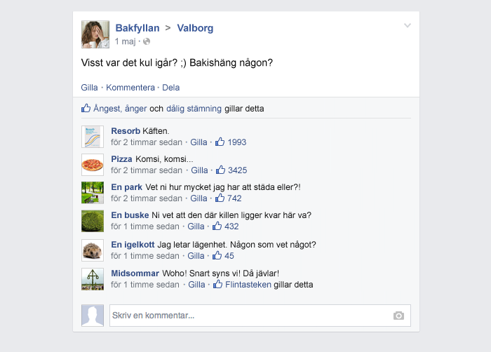 dagenefter